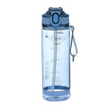 Axyaa 800ml Sports Water Bottle with Straw, Leak Proof for Camping & Hiking