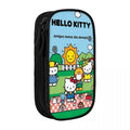 Axyaa Hello Kitty Pencil Case: Large Storage Pencil Pouch for Students