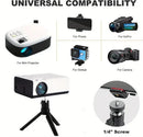Axyaa Desktop Projector Stand with Mobile Phone Holder and Tripod Support