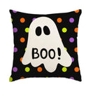 Axyaa Halloween Skull Pumpkin Head Cartoon Pillow Horror Ghosts Trick or Treat