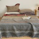 Axyaa Cotton Four-Layer Gauze Fringed Blanket Towel Quilt