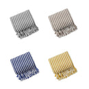 Axyaa Yellow Striped Throw Blanket with Fringe - Soft Multi Color Accent for Home & Travel