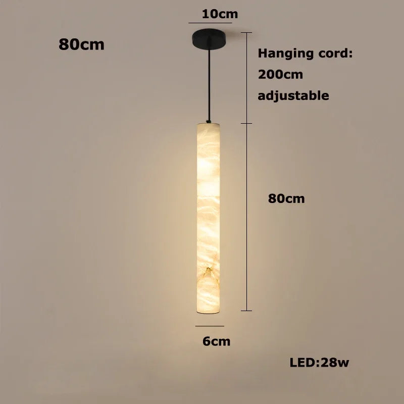 Luxury Marble Pendant Lights by Axyaa: Elegant Chandeliers for Home Decor
