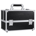 Axyaa Professional Nail & Makeup Suitcase with 6 Trays and Keys