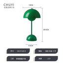 Axyaa Modern Mushroom LED Table Lamps for Bedroom, Bar, and Office