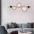 Axyaa Nordic Line LED Wall Light for Living Room Staircase Bedhead Creative Lighting