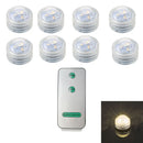 Axyaa Submersible LED Light Remote Pond Waterproof Pool Lamp for Vases Fish Tanks