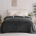 Axyaa Heated Queen Size Electric Blanket with Dual Control & 8 Heat Levels