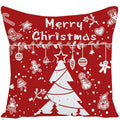 Christmas Decorative Pillow Covers Set for Sofa, Bedroom, Car - Axyaa Collection