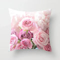 Axyaa Floral Wedding Cushion Cover - Soft Home Decor Pillow Case