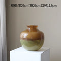 Axyaa Glass Vase: Elegant Décor for Living Room, Hotel Showroom & Home Arrangement