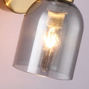 Axyaa Glass Shade Wall Lamp: Modern Luxury Bedroom Lighting