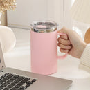 Axyaa 650ML Double Layer Insulated Coffee Cup with Lid