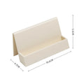 Axyaa Desktop Shelf Box: Simple Business Card Organizer for Office Storage