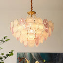 Axyaa Modern Crystal Chandelier for Living Room, Bedroom, Dining Room