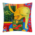 Axyaa Matisse Portrait Art Printed Cushion Cover 45X45cm