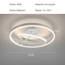 Axyaa Minimalist LED Ceiling Lamp for Bedroom & Living Room in Black, White, or Gold
