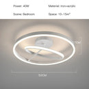 Axyaa Minimalist LED Ceiling Lamp, Creative Circular Design for Bedroom or Living Room