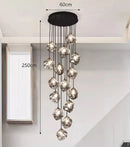 Axyaa LED Pendant Chandelier for Modern Home Decor & Indoor Lighting