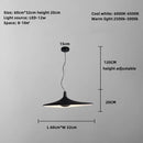Axyaa LED Chandelier - Modern Irregular Pendant Lamp for Living Room, Restaurant, Bedroom, Hotel
