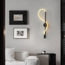 Axya Minimalist Bedside Wall Lamp for Luxurious & Creative Living Room Decor
