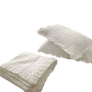 Axyaa Ruffled Quilted Summer Quilt