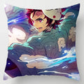 Axyaa Demon Slayer Kimetsu No Yaiba Pillowcase - Kamado Tanjirou Tomioka Giyuu Decor