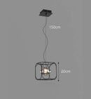 Axyaa Modern LED Pendant Light Chandeliers for Home Decor & Dining Room