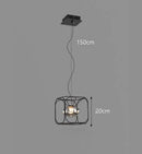 Axyaa LED Pendant Light Chandelier for Modern Living and Dining Room Lighting