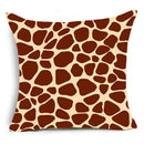 Axyaa Animal Print Throw Pillow Case Collection for Home Sofa Chair Decor
