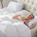 Axyaa Full/Queen Lightweight Down Comforter - Ultra Soft Fluffy Duvet Insert