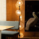 Axyaa LED Standing Lamp, 3-Color Brightness Control, Modern Remote-Controlled Floor Lamp