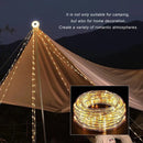 Axyaa 8M LED Camping Light Strip for Outdoor Garden Tent Room