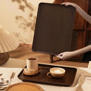 Axyaa Wood Grain Stackable Storage Tray for Food and Dessert Organization