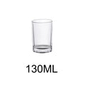 Axyaa Glass Water Cup: Transparent Drinking Glasses for Juice, Beer, and Coffee