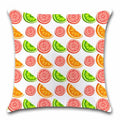 Axyaa Fruit Citrus Pillow Cover Set 45x45CM