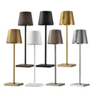 Axya Rechargeable LED Table Lamp Aluminum Portable Light - Wireless, Restaurant, Hotel