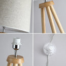 Nordic Reid Floor Lamp by Axyaa - Retro Minimalist Design with LED Lighting