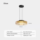 Axyaa Nordic Glass Chandelier: Elegant Lighting for Home Decor