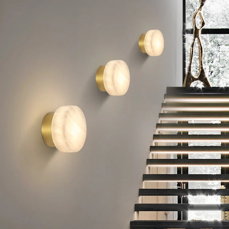 Axyaa Nordic LED Wall Lamps - Modern Indoor Bedroom Lighting Fixture