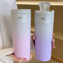 Axyaa Stainless Steel Thermal Coffee Thermos Bottle - Leakproof Vacuum Flask