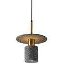 Axyaa Nordic Terrazzo Metal Pendant Chandelier for Dining Living Room
