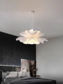White Acrylic Flower Hanging Pendant Lamp for Axyaa - Modern Minimalist Ceiling Light