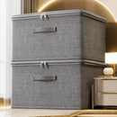 Axyaa Extra Large Foldable Storage Box for Clothes and Toys