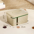 Axyaa Stackable Storage Box Organizer with Lid: Toys, Snacks, Books, Sundries Home Organization