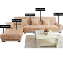 Axyaa Waterproof Sofa Cover Pet Kids Living Room Furniture Slipcover Protector