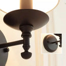 Axyaa Iron Wall Light European Bedroom Headboard Wall Lamp Mirror Headlight