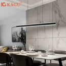 Axyaa Minimalist LED Chandelier for Home Villa Living Room Lighting