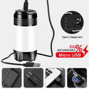 Axya LED Camping Lantern: Waterproof, Rechargeable, Hanging Light