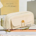 Axyaa Makeup Tools Organizer for Women - Large Capacity Cosmetic Bag